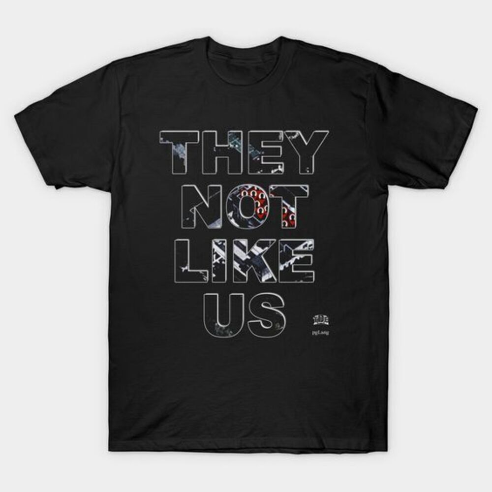 Kendrick Lamar Not Like Us Text T-shirt